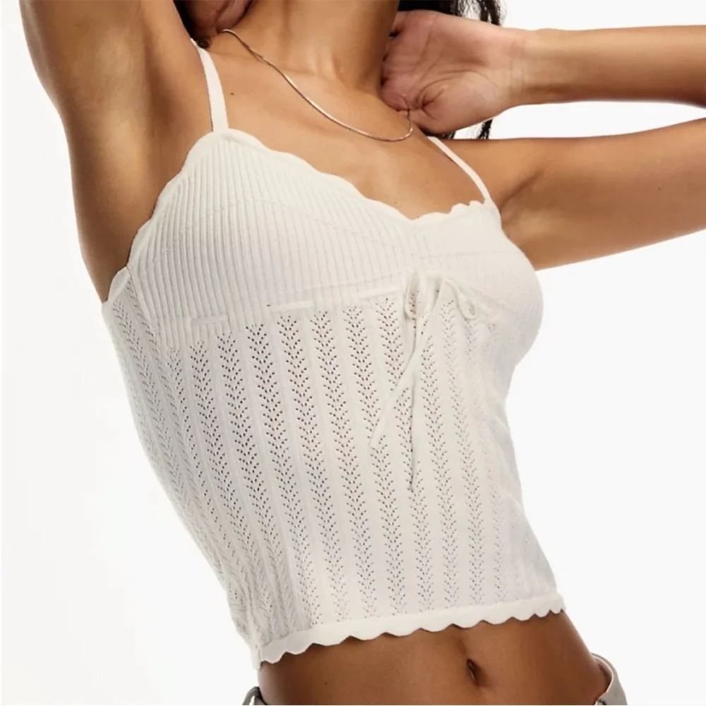 NWT Aritzia Wilfred Soloist Cami Sweater Top - Picture 4 of 5